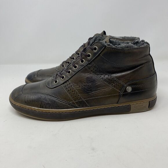 Cycleur De Luxe Boots Mens Size 11 Brown Leather Lined Chukka Ankle Casual main image 13